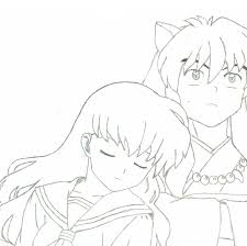 He's the main protagonist of the series. Inuyasha Coloring Pages To Print Coloringme Com