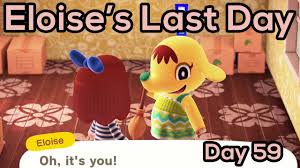 Check spelling or type a new query. It S Eloise S Last Day Animal Crossing Day 59 Youtube