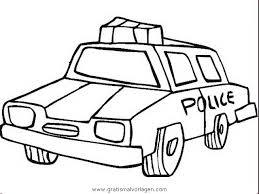 Bei der polizei unterfranken gibt es derzeit extra für kinder kostenlose bastelbögen und malvorlagen für. Polizeiauto 2 Gratis Malvorlage In Autos Transportmittel Ausmalen