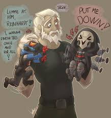 Grandpa Reinhardt Overwatch Funny Overwatch Comic Overwatch