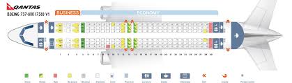 Awesome Qantas 737 800 Seat Map Seat Inspiration