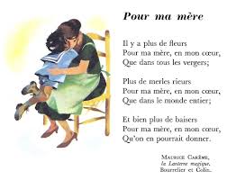 Maurice Careme Pour Ma Mere Pierre Menanteau Printemps Gabriel Vicaire Une Fee Paul Fort Le V Ent Fait Le Cours De Francais Maurice Careme Poesie Francaise