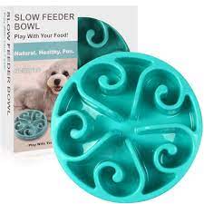Help avoid your dog throw up after a heavy meal with this slow feeder dog bowl. Siensync Slow Feeder Dog Bowl Non Slip Puzzle Bowl Fun Feeder Interactive Bloat Stop Dog Bowl Eco Friendly Non Toxic Bamboo Fiber Slow Feed Dog Bowl For Large Medium Small Dogs Buy Online