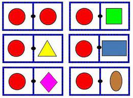 Cuide para alternar as formas geométricas para que a criança. Resultado De Imagem Para Jogos Ludicos Com Formas Geometricas Domino Sobre A Familia Jogos