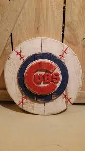Chicago Cubs Wooden Sign Etsy Wooden Signs Cubs Decor Chicago Cubs