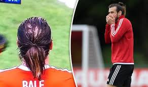 Haircut & styling by slikhaar studio. Gareth Bale The Haircut The Man Bun The Baldness No Gunk