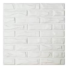 6% coupon applied at checkout save 6% with coupon. Art3d Pvc 3d Wall Panels White Brick Wall Tiles 19 7 X 19 7 12 Pack Buy Online In Antigua And Barbuda At Antigua Desertcart Com Productid 55621231