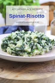 Spinat Risotto Kitchensplace Unter 500 Kalorien Risotto Rezept Spinat Risotto Rezepte