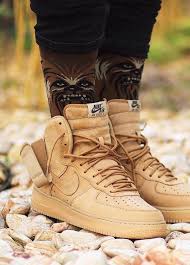 Nike Air Force 1 High 07 Lv8 Flax 2016 By Rony Kadima Nike Free Shoes Urban Wear Urban Wear Women