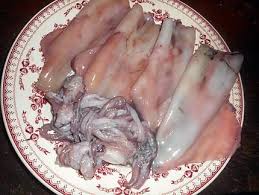 Calmars Farcis Aux Crevettes Recette Crevettes Calmar Farci Encornet Farci