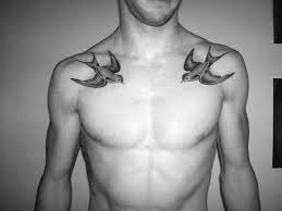Bird Tattoos For Guys On Chest Collar Bone Tattoos For Men Swallow Tattoo Bird Tattoo Men Swallow Tattoo Design