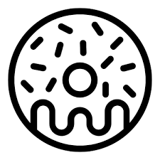 Donut Free Icon Food Sweet Donuts Dessert Doughnut Baker Food And Restaurant Birthday And Pa Easy Doodle Art Cute Cartoon Drawings Art Drawings Simple