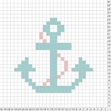 Browse by theme and level to find the design of your dreams! Navy Anchor Perler Pattern Google Search Knitting Charts Cross Stitch Patterns Cross Stitch Embroidery