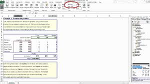 Solver Add In For Excel Online Youtube