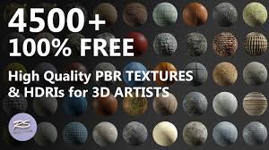 Download free textures and more for 3ds max, maya, mudbox and other autodesk software. 4500 Free High Quality Pbr Textures Hdris For 3d Artists Maya 3ds Max Blender Substance Youtube