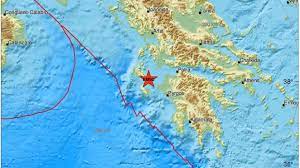 Ασθενής σεισμική δόνηση, μεγέθους 3,8 βαθμών της κλίμακας ρίχτερ, έγινε αισθητή στις 11.13 το πρωί της. Seismos Twra 4 3 Rixter Konta Sth Zakyn8o