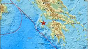 Σεισμός σημειώθηκε στην κρήτη με το επίκεντρο 22 χλμ ννα του ηρακλείου. Seismos Twra 4 3 Rixter Konta Sth Zakyn8o