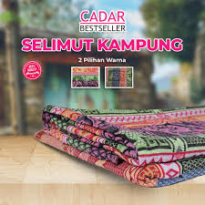Sementara selimut harganya mulai rp 100.000 untuk bahan kain katun/polyster dengan ukuran 200 x 200 cm. Selimut Kampung Hanya Rm14 90 Cadar Bestseller Facebook