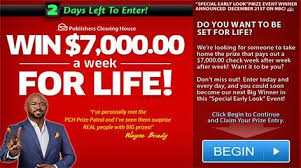 Pch 7 000 A Week For Life Sweepstakes Giveaway No 11000 On December 21st 2018 Enter For A Chance To Win Publish Pch Sweepstakes Sweepstakes Sweepstakes 2017