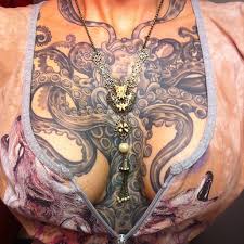 Tattoos on women chest reviewed by grendy on rating 4 5 labels tattoo. Tattoo Chest Pieces For Girls Tattoo Design