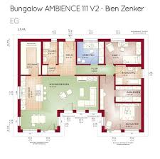 Bungalow Grundriss Ebenerdig Mit Flachdach Architektur 4 Zimmer 130 Qm Uform Offen Mit Erker Haus Bauen Ideen Fertighaus Bungalow Ambience Haus Grundriss