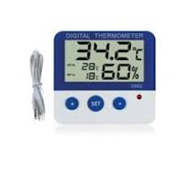 Medidor De Humedad Pack 6 Termómetros Digitales SPORWAY - Control Climático  Medidor Temperatura Y Humedad
