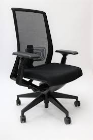 Made in the usa/german design. Haworth Very Chair Black Mesh Back Fully Adjustable Model