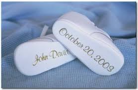 Babies don't stay babies for long, so you want to cherish every milestone moment. Unique Baby Gifts Inc Personalized Gold Branded Baby Shoes