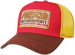 Stetson Motorsport Ii Trucker Cap Truckercap Meshcap Basecap Baseballcap Snapback Women Men Snapback Spring Summer Autumn Winter Stetson Trucker Cap Trucker