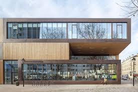 fassio viaud architectes mediatheque de l ile st denis architecture design facade architecture modern architecture