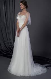 Style 50150036 Bridal Dress With Flutter Sleeve Cover Up Darius Collection Vestido De Noiva Vestidos Casamento