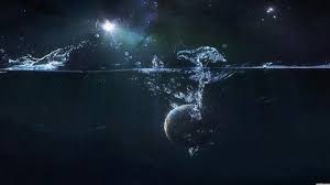 Space Wallpaper Water Earth Abstract Space Space Artwork Abstract Wallpaper Underwater Wallpaper