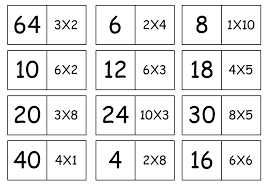 Descubre los mejores ✅ juegos de matemáticas para secundaria ✅ para que puedas mejorar tu ingenio. Domino Matematico Para Imprimir Imagui Tablas De Multiplicar Domino De Multiplicaciones Tabla De Multiplicar Para Imprimir