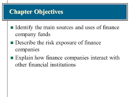 Consumer financing, customer financing, or retail financing programs allow for you (the merchant) to provide customers an affordable monthly some programs have financing minimums, where your products have to be above a certain amount before the financing company will consider. Chapter 23 Consumer Finance Operations Chapter Objectives N Identify The Main Sources And Uses Of Finance Company Funds N Describe The Risk Exposure Ppt Download