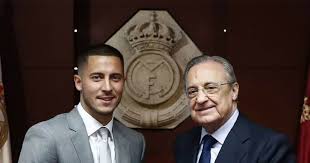 Florentino perez, president of real madrid, at the announcement of zinedine zidane as new real madrid head coach at estadio santiago bernabeu on. Hazard I Want To Thank Florentino Perez Tribuna Com