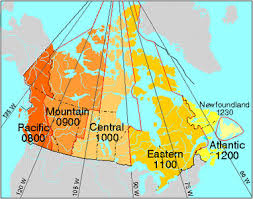 34 Faithful Time Zone Wise Countries