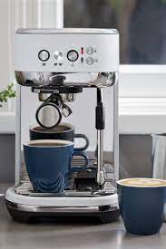 The espresso machine is designed to function. Need An Afternoon Pick Me Up The Breville Bambino Plus Will Pull A Clean Shot Of Espresso Fast Breville Home Coffee Bar Creative Kitchen Ideas