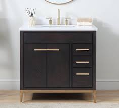 Being on the top of many wishlists, a vanity can make or break your bathroom design. 36 Inch Wenge Espresso Bathroom Vanity Modern Style Quartz Top 36 Wx22 Dx35 H Ctb9838dkv36