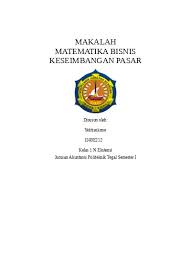 Contoh kliping sma contoh 1 tentang narkoba 4 anggota kepolisian di polrestabes kota medan sumatera utara dipecat karena terlibat narkoba dan. Makalah Matematika Bisnis