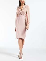 Abiti da cocktail abiti lunghi e maxi abiti da sera abiti corti e miniabiti abiti casual e da giorno vedi tutti gli articoli recensisci per primo valentino abito in georgette skin | abiti donna annulla risposta. Max Mara Juanita Antique Rose Silk Georgette And Cady Dress A Boutique