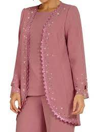 Misty Lane 13440 Mother Of Bride Pant Suit Outfit Us 112 27 Mother Of Bride Pant Suit Stylish Dress Designs Mother Of The Bride Trouser Suits