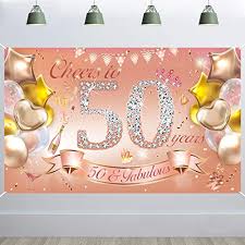 Geburstag, 40 geburstag und zum 50. Stoff Banner Mehr Als 100 Angebote Fotos Preise