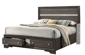 The bed features faux leather upholstery to assure. Red Barrel Studio Mitt Queen Solid Wood Storage Platform Bed Wayfair