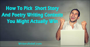 Haiku is a three line poem that uses the 5,7,5 syllable structure. How To Pick Short Story And Poetry Writing Contests You Might Actually Win Writer S Relief