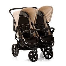 Hauck Roadster Duo Slx Silla Gemelar Para Gemelos Y Hermanos De 0 Meses Hasta 15 Kg Con Barrera De Seguridad Sistema De Arnes De 5 Puntos Ancho 76 Cm Anch