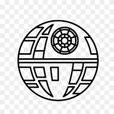 Printable coloring and activity pages are one way to keep the kids happy (or at least occupie. Star Wars Death Star Death Star Anakin Skywalker Star Wars Drawing Graphy Death Star Room Monochrome Sphere Png Pngwing