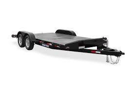 Here is a decent 16' car hauling trailer with a 2 foot dove tail, like new tires, the rear axle has electric brakes and a linseed oiled wood floor. Steel Deck Car Hauler Trailer Trailer Sure Trac