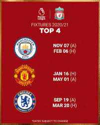 Stay tuned with all happenings at lfc with us. Liverpool Fc Our Dates Against Last Season S Top 4 The Fixture I M Most Looking Forward To Is Facebook