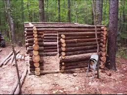 In this video, i select the site for the cabin, cut 60 trees down, trim branches and describe the log building tools i am using.please follow me on my other. Small Log Cabin Construction Youtube