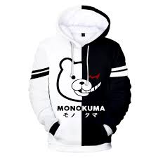 You have landed at the our lines of anime merch are all based on all your favorite anime characters. Customized Monokuma Cosplay Costume Black And White Hoodies Anime Sweatshirts Kawaii Sweatshirt Kids 3d Hoodies Ecoparty Buy Anime Hoodie Girl Anime Couple Hoodie Hoodies Anime Anime Hoodies Haikyuu Anime Hoodie Product On Alibaba Com